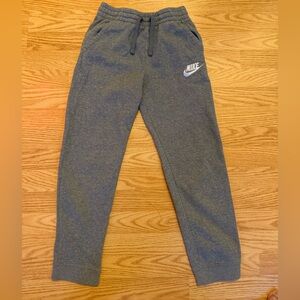 Nike Kids Charcoal Gray Joggers